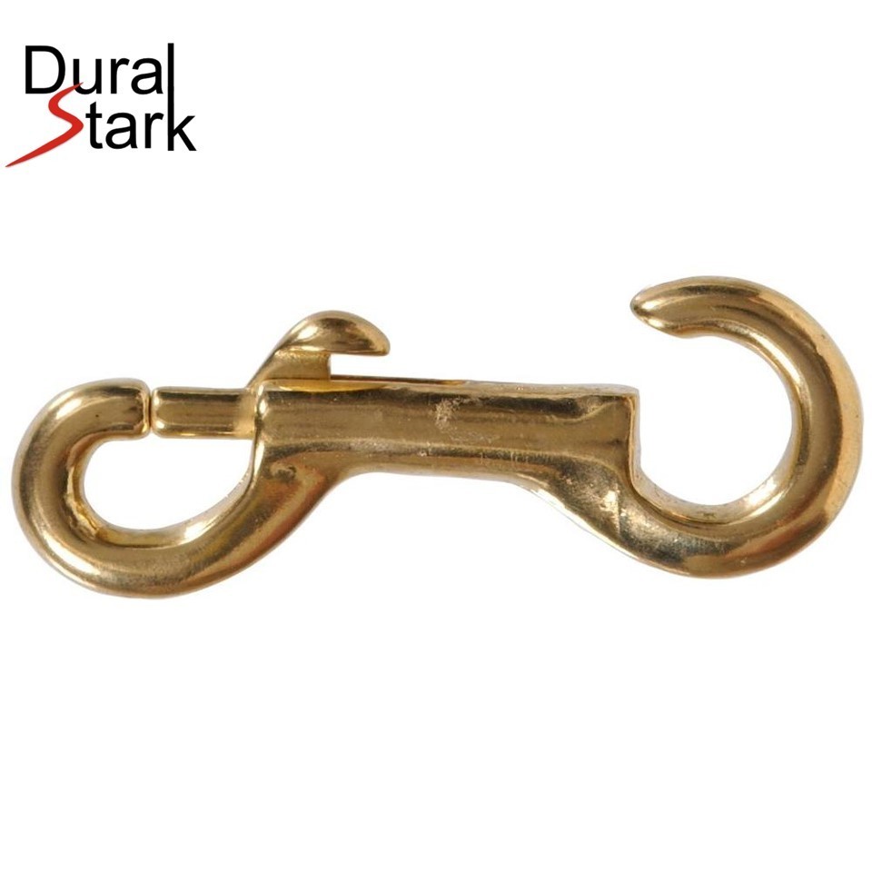 Brass Bolt Snap Open End Trigger Snap Hook Bronze Fixed Eye Hooks