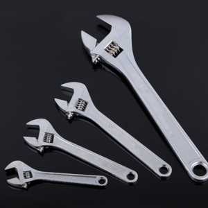 Professinal carbon steel Chrome plated shifting adjustable monkey wrench