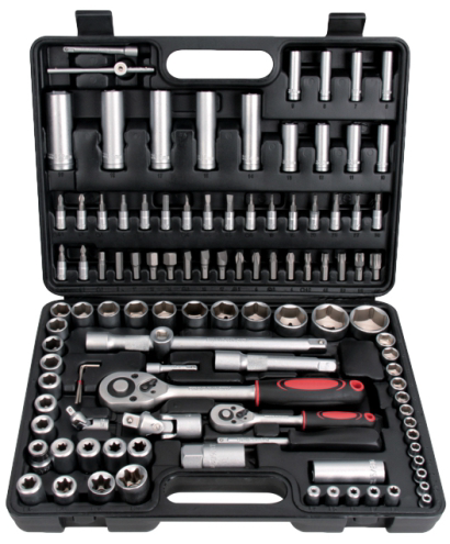 professional car repair 108 pcs ratchet spanners socket wrench set box