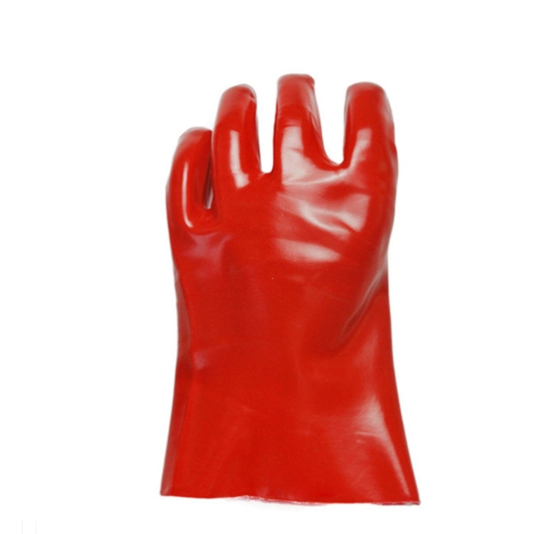 PVC Coated Gloves with Excellent Oil Acid and Alkali Resistance