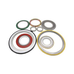 spiral wound gasket for exhaust &heat exchanger , nuclear grade & HDLE 316 security seals spiral wound gasket