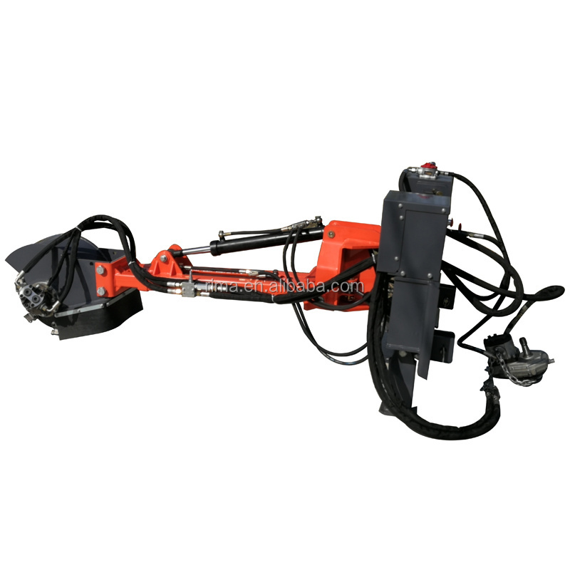 mini skid steer stump grinder / swing stump grinding machine / stump grinder blade