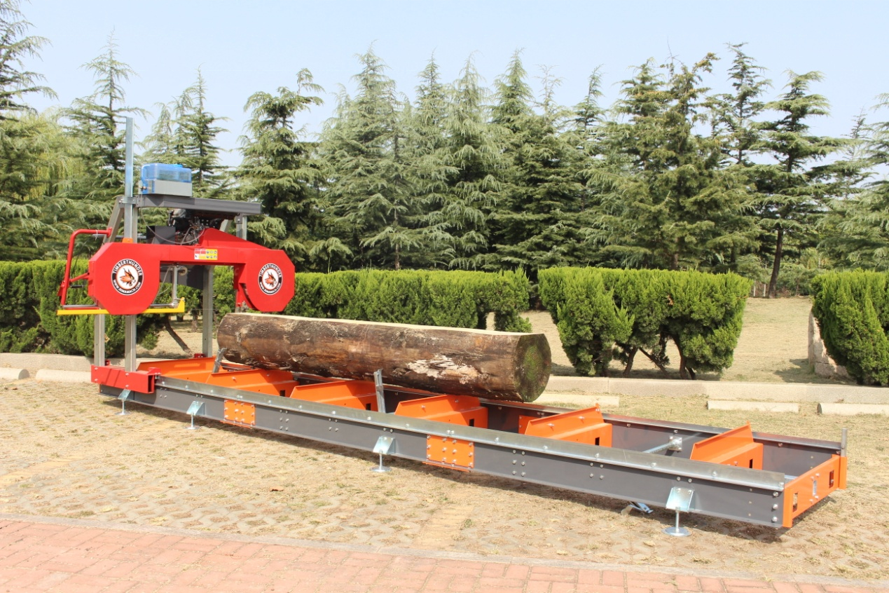 Rima Forestry Machinery Horizontal Portable Sawmill Log Wood Band Saw Portable Sawmill With TUV CE