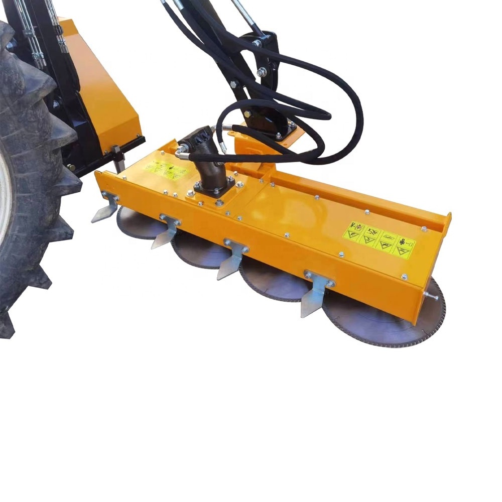 tractor swing telescope boom arm hedge trimmer cutter  with 130cm / 150cm / 180cm width