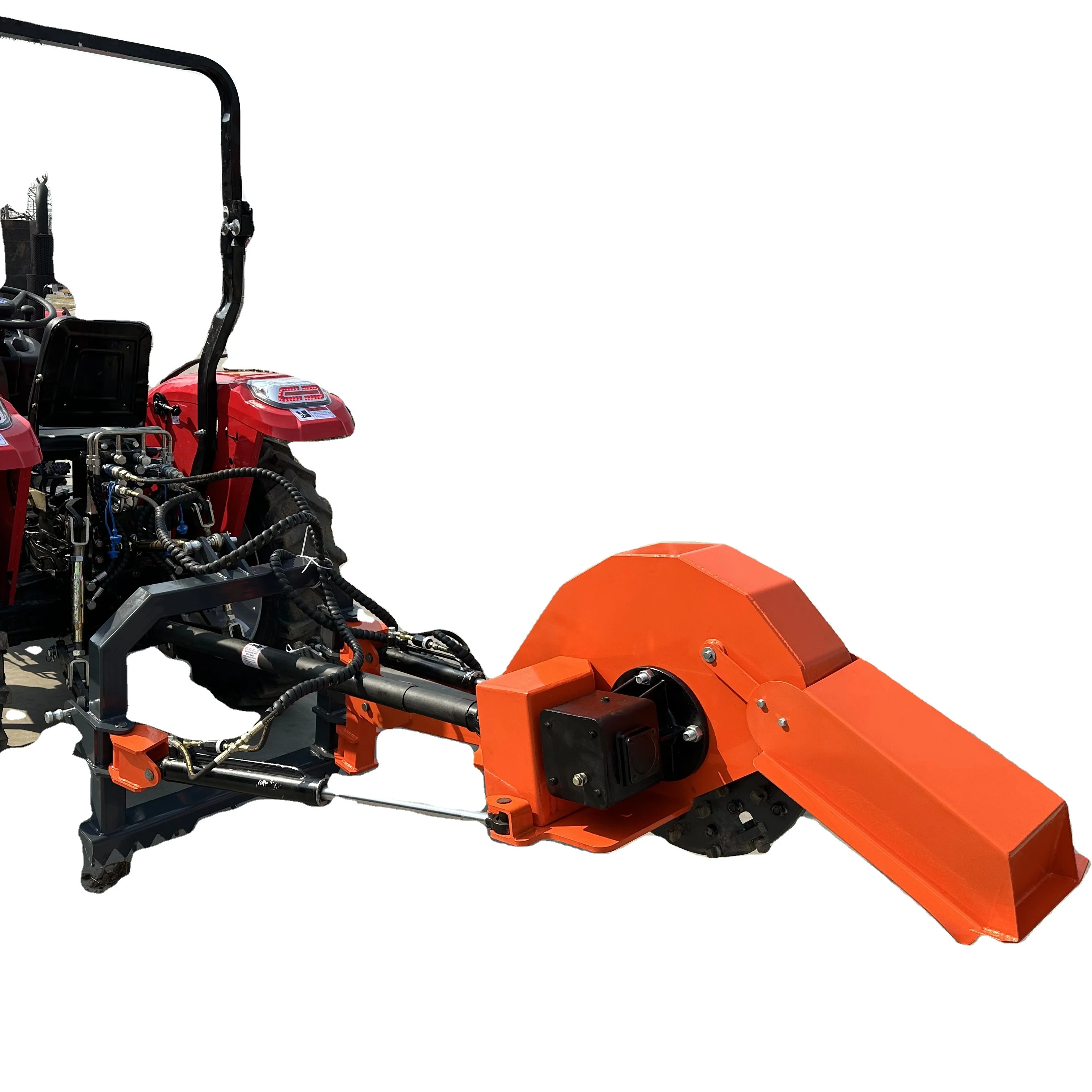 Swing arm stump grinder 3 point hitch attached Stump Grinder