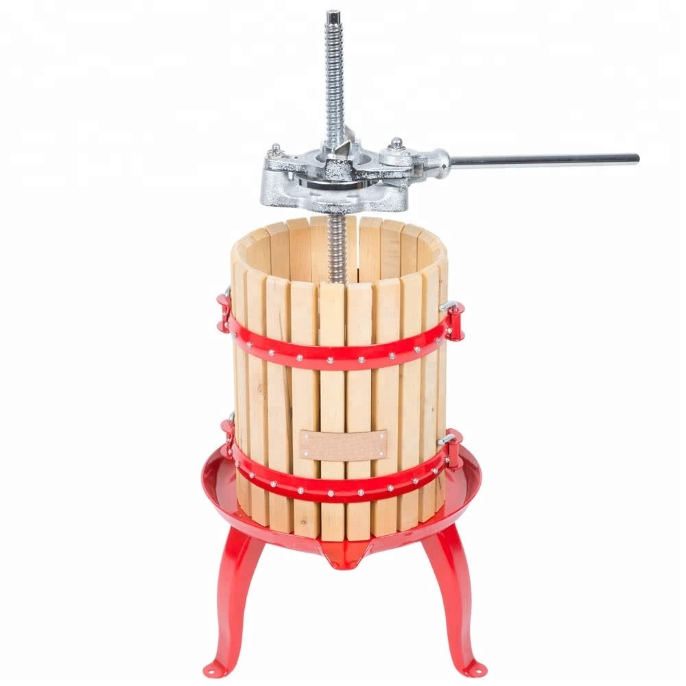 Manual Fruit Press Wine Grape Apple Cider Juice Press