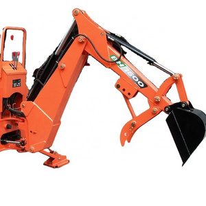 Rima Mini Tractor Backhoe Front Loading Towable Rear Compact Loader Towable Backhoe For Sale