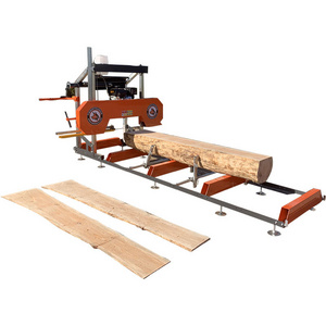 Horizontal Sawmill Horizontal Log Saw Machine Wood Band Saw Heavy Duty Wood Band Saw Machine Timber Cutting Machine