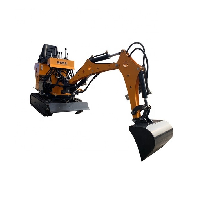 Gasoline engine ,mini backhoe,towable backhoe / garden excavator / Crawler backhoe excavator