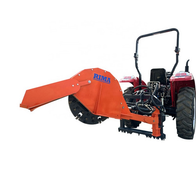 stump grinder RG24s saw machines 30-80HP tractor  wood grinder bandsaw machine wood chipper shredder machine stump remover