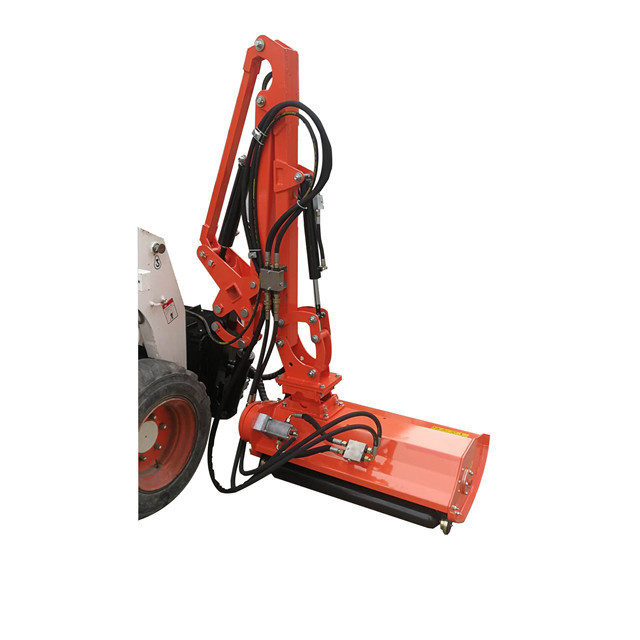 Swing boom cutter skid steer attachment / Boom arm mower