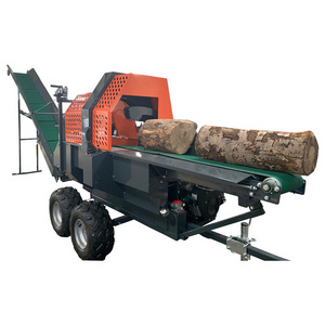 Forestry Wood Machine Wood Log Cutter and Log Splitter Firewood Processor Fire Wood Processing Machines Engine 6s Joystick 6 Way