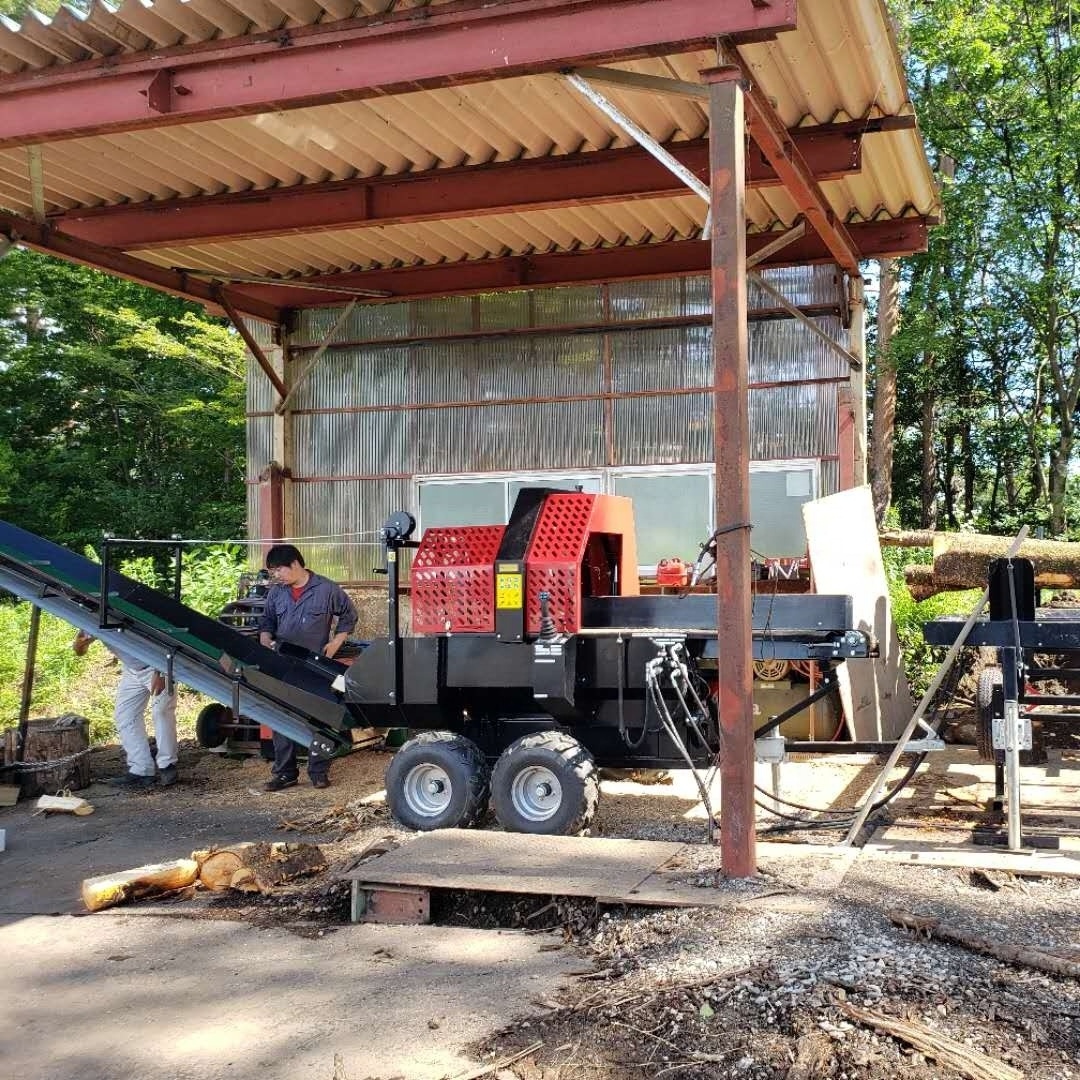 RM500 JOY log splitter hydraulic wood processor firewood processor machine with control valve