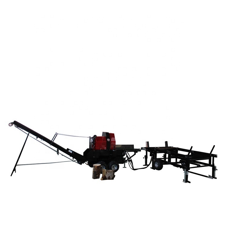 Hydraulic 30t Machine Horizontal Wood Log Splitter Electric or Petrol Log Splitter Parts with CE