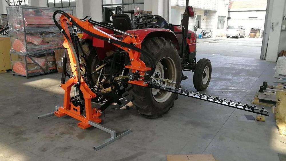 tractor mounted small tree cutter machine / hedge trimmer