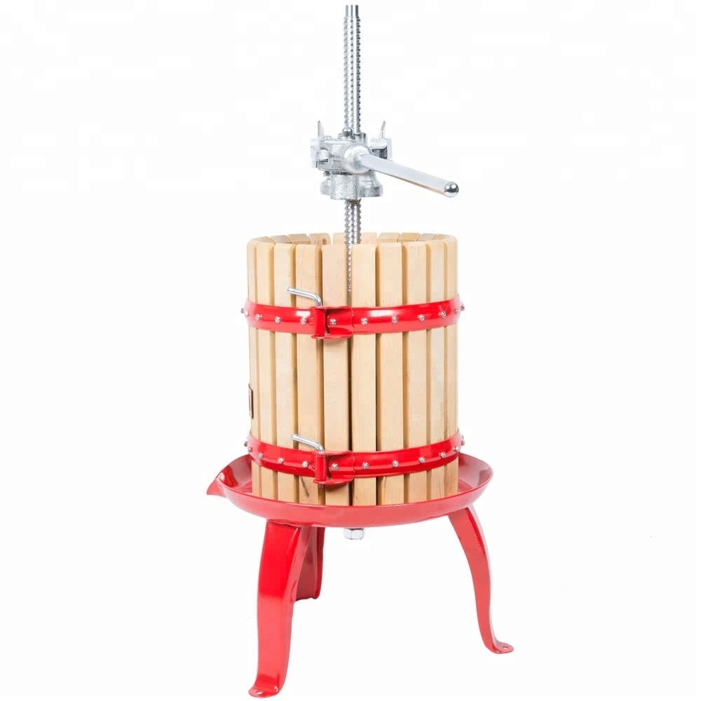 Manual Fruit Press Wine Grape Apple Cider Juice Press