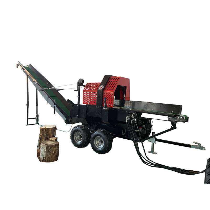 Hydraulic 30t Machine Horizontal Wood Log Splitter Electric or Petrol Log Splitter Parts with CE