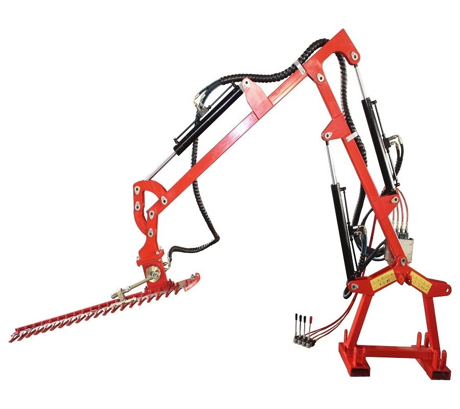 tractor mounted small tree cutter machine / hedge trimmer