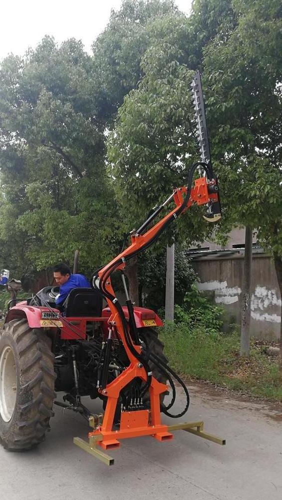 tractor mounted small tree cutter machine / hedge trimmer