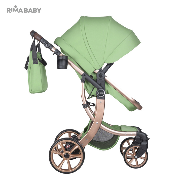 Wholesale cheapest luxury 3 in 1 2 in 1 car seat and seat pushchair wagon baby stroller for sale