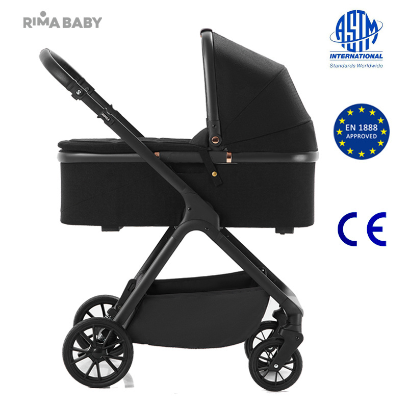 Italian convertible lightweight reversible folding baby stroller