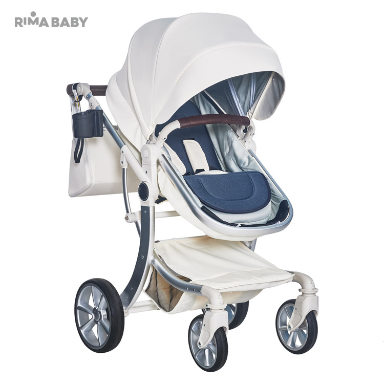 Wholesale cheapest luxury 3 in 1 2 in 1 car seat and seat pushchair wagon baby stroller for sale