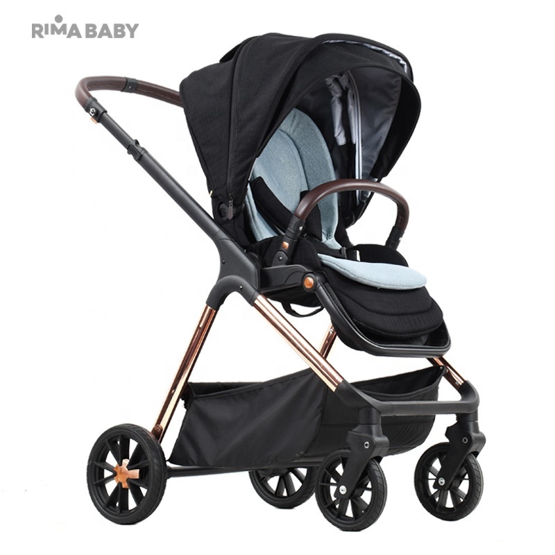 2021 New Sport  Bebek Arabasi  3 In 1 Luxury Travel System Pushchairs Car Seat Stroller