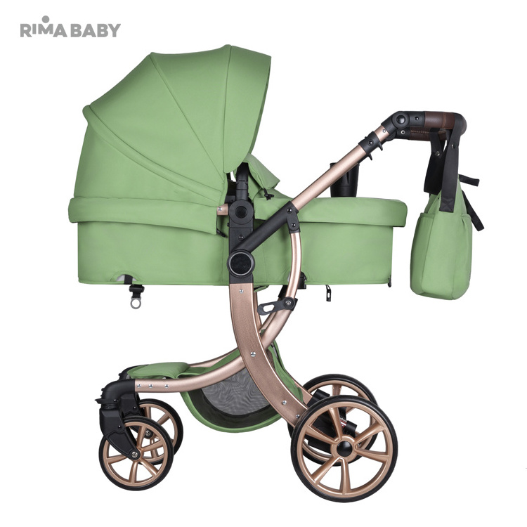 Wholesale cheapest luxury 3 in 1 2 in 1 car seat and seat pushchair wagon baby stroller for sale