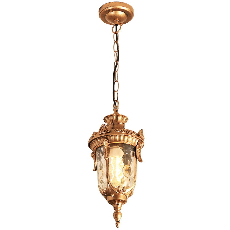 Outdoor Hanging Light Fixture Pendant Light for Exterior House Porch Patio Outside Ceiling Lamp Veranda Bronze