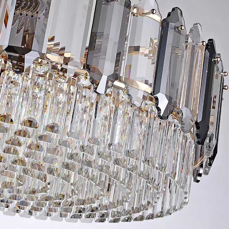 Contemporary French Luxury Lighting Ceiling Light Fixtures Crystal Chandelier  Pendant Light