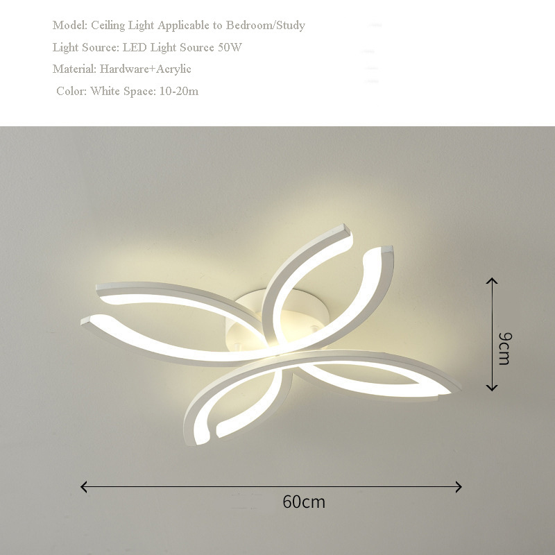 Wholesale of LED ceiling lights ultra-thin foyer living room large main light corridor simple lighting fixtures