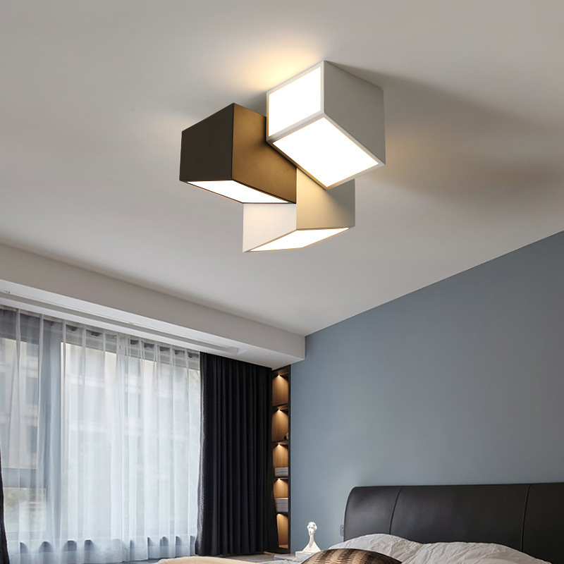 Bedroom ceiling light modern and minimalist corridor light balcony foyer LED light creative