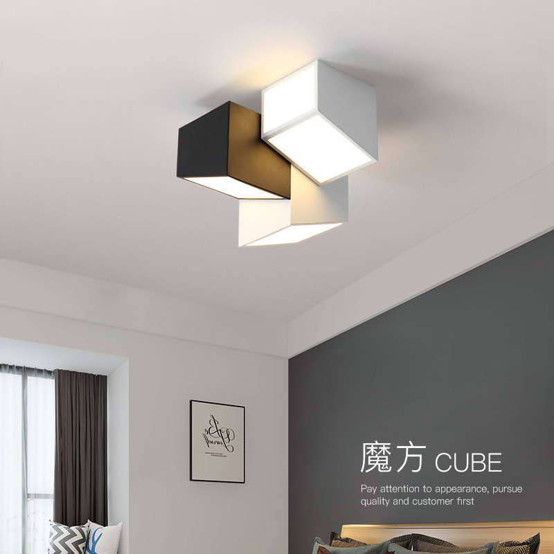 Bedroom ceiling light modern and minimalist corridor light balcony foyer LED light creative