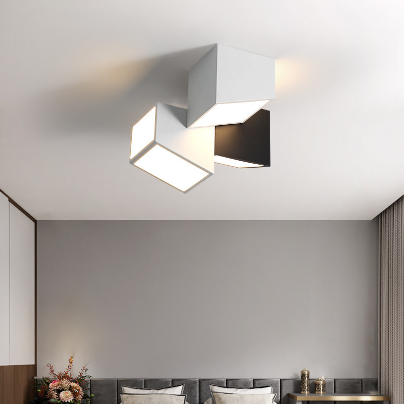 Bedroom ceiling light modern and minimalist corridor light balcony foyer LED light creative