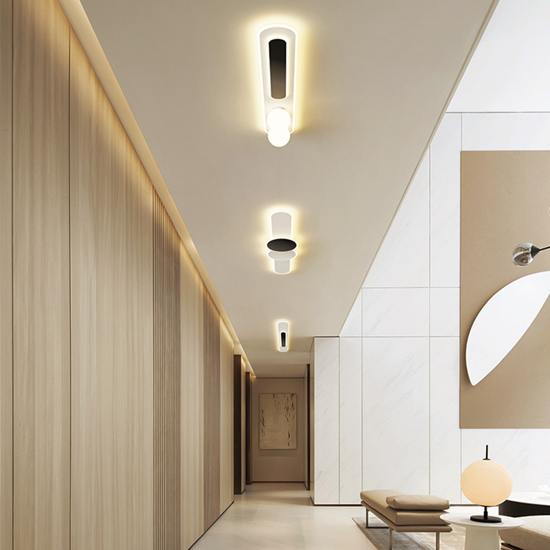 New minimalist ceiling hallway light with personalized creativity long corridor full spectrum entrance foyer light fixture