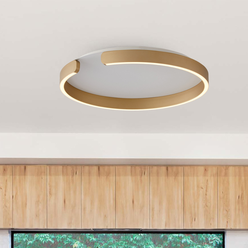 Bedroom ceiling light LED circular creative modern minimalist balcony dining room lighting fixtures