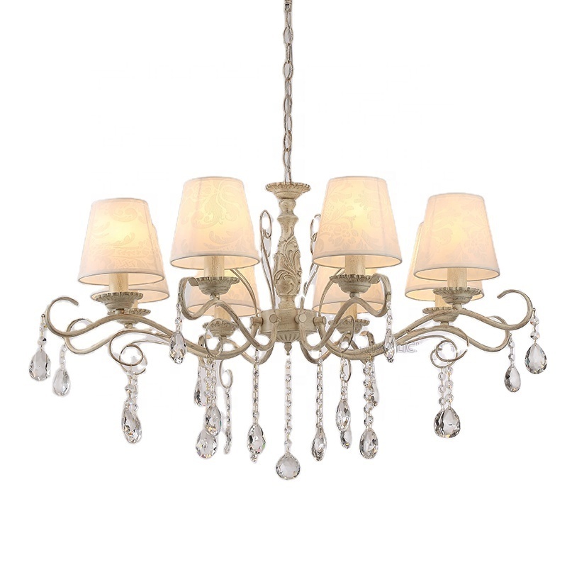 RM1692 old Style beige and gold Iron antique metal pendant light fixture