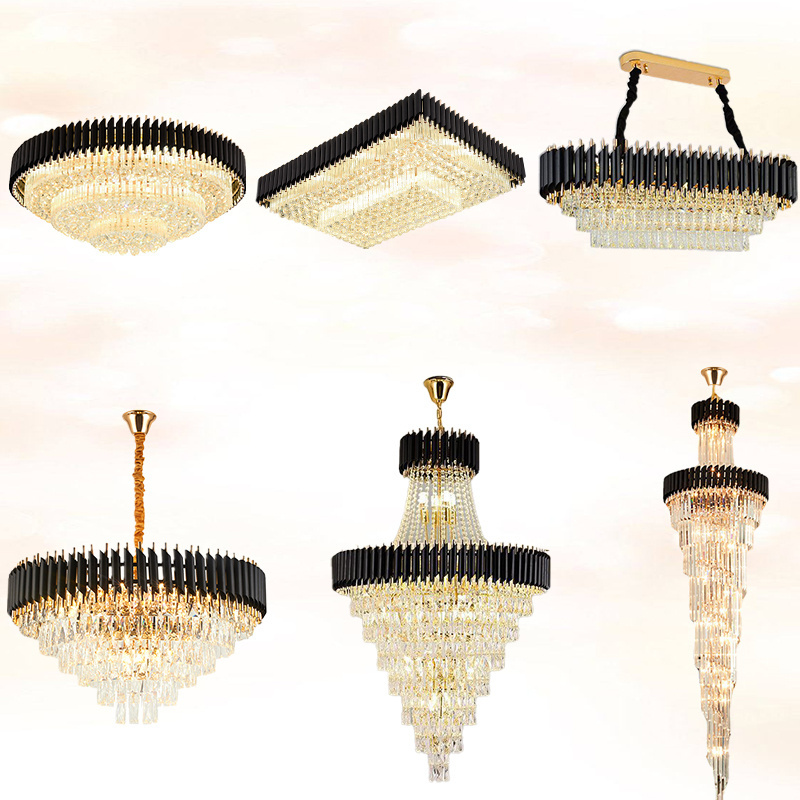 Zhongshan Nordic ceiling Led living room Nordic chandelier Luxury crystal ceiling modern chandelier