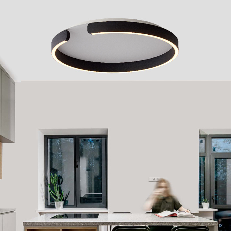 Bedroom ceiling light LED circular creative modern minimalist balcony dining room lighting fixtures