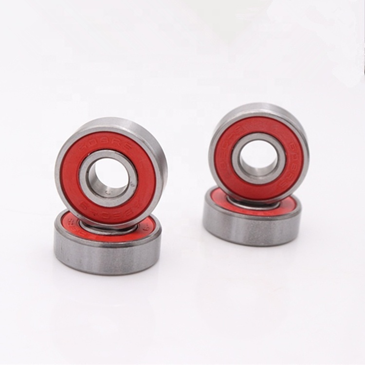 High quality 608 Deep groove ball bearing ABEC-1 608ZZ 608 2RS 8*22*7mm bearings for skateboard