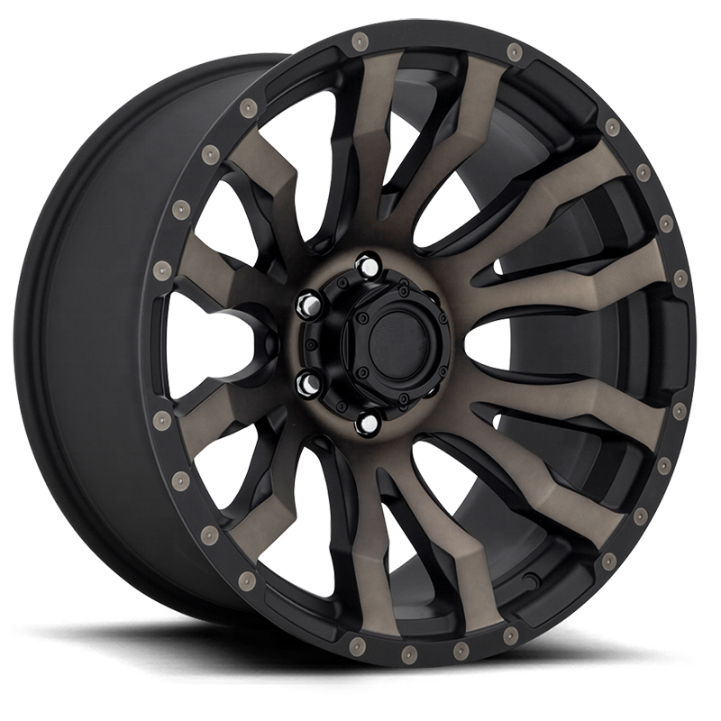 Kipardo RTS 17x9 SUV 4x4 alloy car mag wheels with pcd 6x139.7 6x114.3 5x150 velg offroad wheels