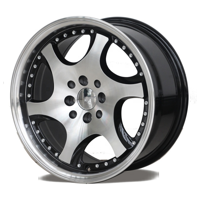 jantes 15 16 polegadas 4 furos aftermarket car alloy wheel 5x112 with VIA/JWL