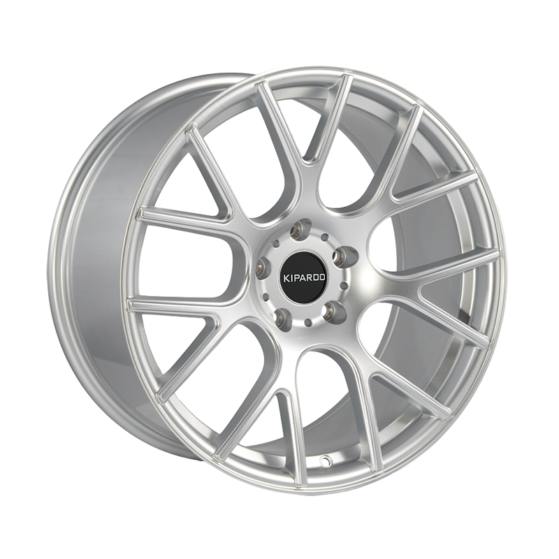 KIPARDO hot selling alloy rim 16 17 inch hyper silver alloy wheel