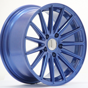 13" 15" 16" 17" rin 16 Multi Size Black Machine Face With Red Undercut Aftermarket Casting Alloy Car Rim