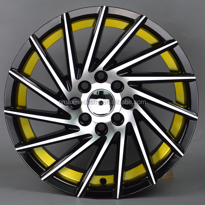 roda llantas aros para autos 14 15 16 rines 17 pulgadas 4 huecos 4x100 5x100 4x114.3 5x114.3 aftermarket car alloy wheels