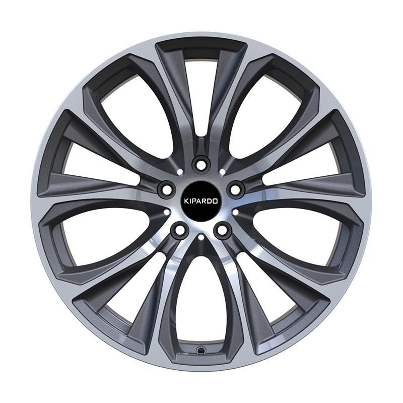 KIPARDO 18 inch 5 holes alloy aluminum wheels car rims for cerchi rines para honda civic accord inspire