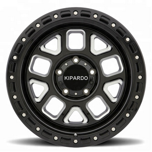 KIPARDO 17 inch truck alloy wheels rims 5 6 lug gloss black