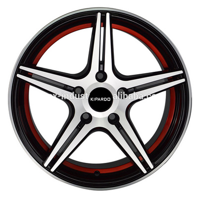 roda llantas aros para autos 14 15 16 rines 17 pulgadas 4 huecos 4x100 5x100 4x114.3 5x114.3 aftermarket car alloy wheels