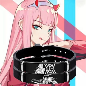 DARLING In The FRANXX Cosplay Wristband Zero Two CODE: 002 Bracelet Anime Adult COS Accessories Props Christmas Halloween