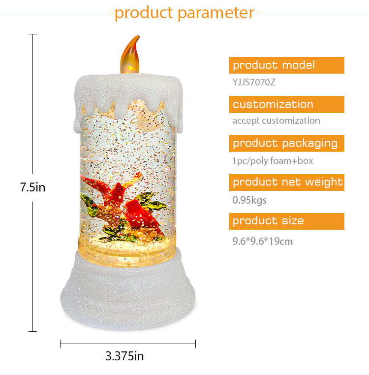 Hot Sale Lantern Christmas Decoration Led Candle